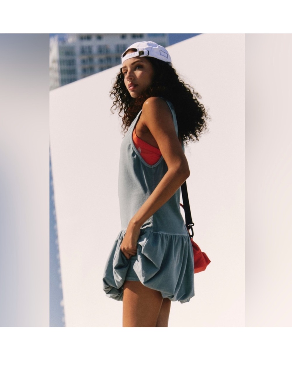 Free People Women's Swim Bubble Set Dress with shorts